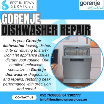 Gorenje Dishwasher Repair Services 