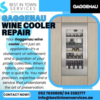 Gaggenau Wine Cooler Repair Services 