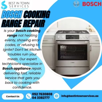 Bosch Cooking Range Repair Services 