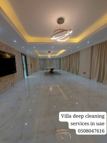Deep cleaning for villa in alain 0508047616 apartment house