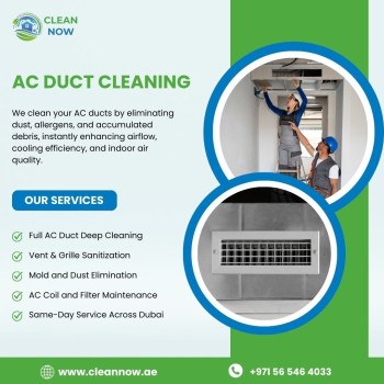 Best AC Duct cleaning tilal al ghaf