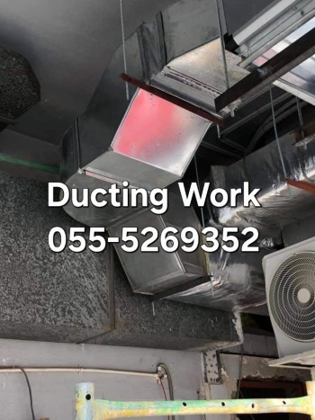 ac repair ducting duct company gi pi grills diffuser contractor ductman contractor in ajman sharjah
