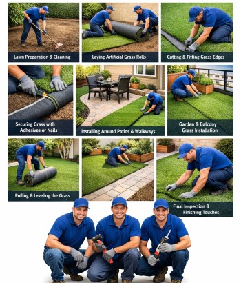 Artificial Grass Installation Dubai