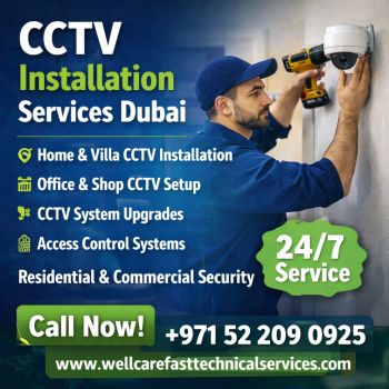 CCTV Installations Services Dubai