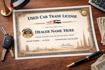 Used Car business Trade License Available 