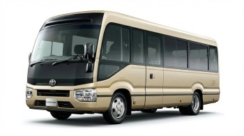 20–24 Seater Tourist Coaster Bus Rental in Dubai