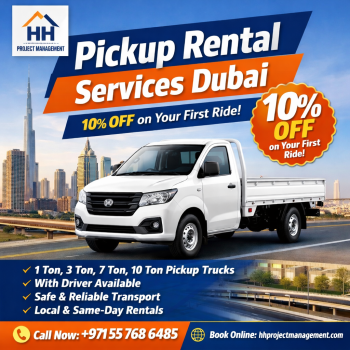 Pickup Truck Rental Dubai