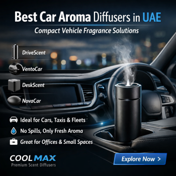 Advanced Car Aroma Diffusers in UAE | Fresh Scent Solutions for Vehicles
