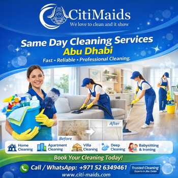 Apartment Cleaning Services Abu Dhabi – Professional, Affordable & Trusted Cleaners