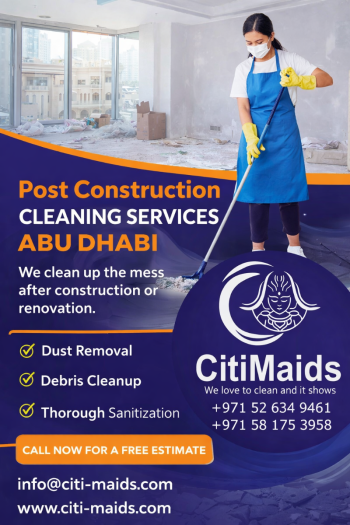 Move In & Move Out Cleaning Services Abu Dhabi – Stress-Free & Professional Cleaning
