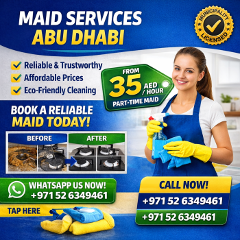 Same Day Maid Service Abu Dhabi