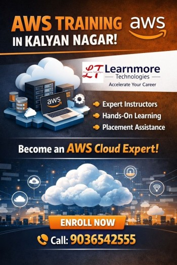 AWS Training in Kalyan Nagar – Learnmore Technologies