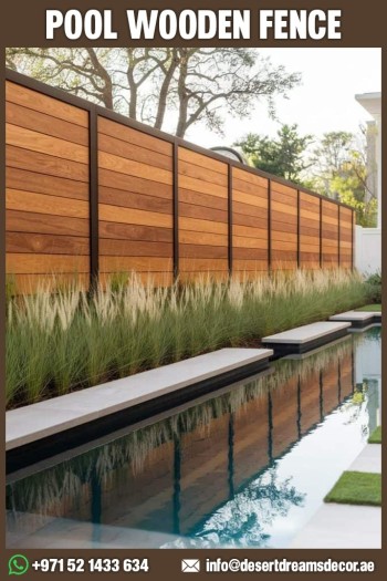 POOL WOODEN FENCES IN UAE