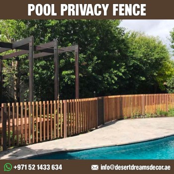 swimming pool privacy fences in uae