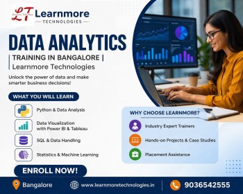 Data Analytics training in Banglore | Learnmore Technologies