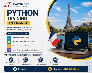 Python training in France | Learnmore Technologies