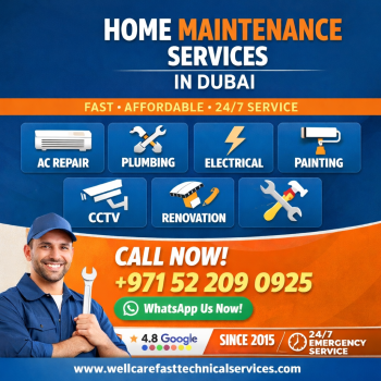 Best Home Maintenance Services in Dubai | 24/7 Repair & Maintenance Experts