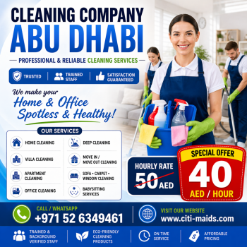 Expert Villa Cleaning Services Abu Dhabi | Deep & Luxury Home Cleaning Solutions