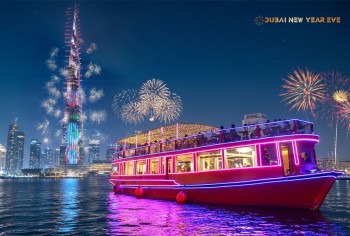 Romantic Evening on New Year Dhow Criuse Dubai