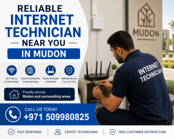 WiFi Booster Installation & Network Support Dubai Mudon