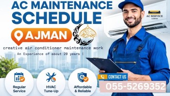 ac repair clean installation service gas ducted central split air condition in sharjah dubai ajman