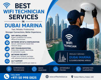 Best WiFi Technician Services in Dubai Marina