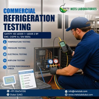 Commercial Refrigeration Testing IEC 60335 & EMC Services