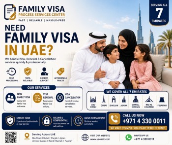 Need Family Visa Services in the UAE? We’re Ready to Assist!