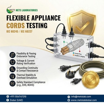 Flexible Appliance Cords Testing Service