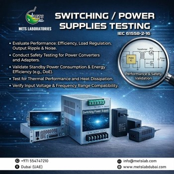 Switching and Power Supplies Testing Services