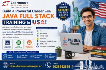 Build a Powerful Career with Java Full Stack Training in USA!