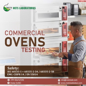Commercial Ovens Testing Services