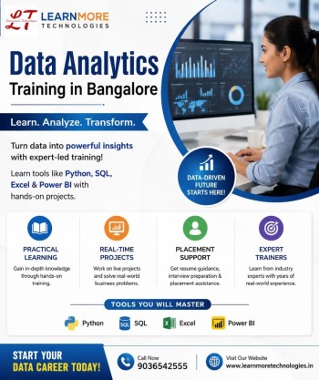 Data Analytics Training in Bangalore | Learnmore Technologies