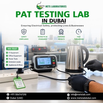 PAT Testing Lab in Dubai
