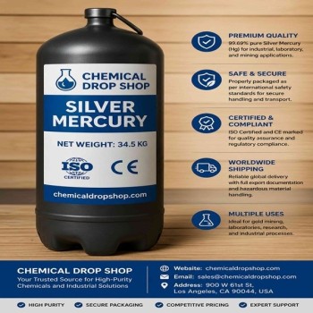 Mercury Liquid | High Purity 99%–99.9999% | CAS No. 7439-97-6
