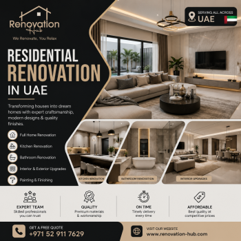 Top Residential Renovation Company in UAE | Renovation Hub