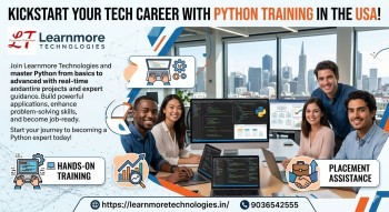 Kickstart Your Tech Career with Python Training in the USA!