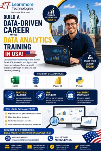 Build a Data-Driven Career with Data Analytics Training in USA!