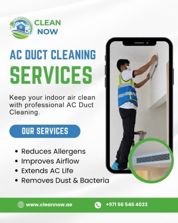 Professional AC Duct Cleaning in Dubai | Clean Now