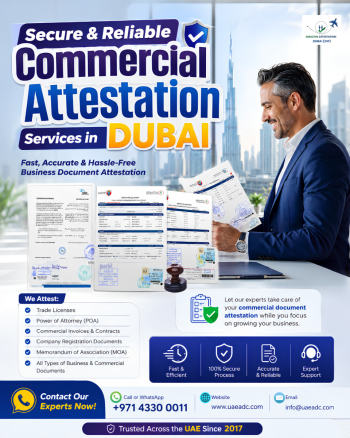 Professional Commercial Attestation Solutions for UAE Businesses