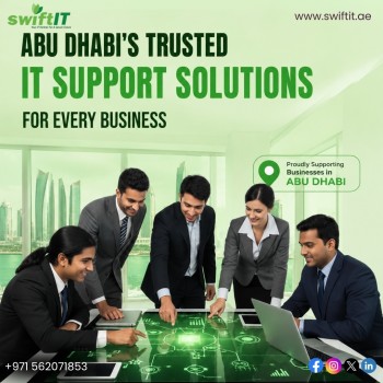 Trusted IT Support & IT Services Company in Abu Dhabi - SwiftIT