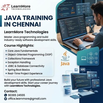 Java Training in Chennai - Learnmore Technologies