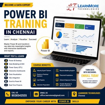 Power BI Training in Chennai - Learnmore Technologies