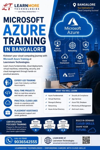 Microsoft Azure Training in Bangalore | Learnmore Technologies