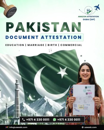 Trusted Pakistan Certificate Attestation in the UAE