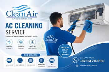 Professional AC Cleaning Service in Dubai | Clean Air UAE