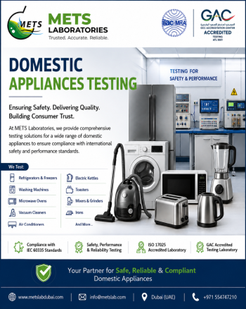 Domestic Appliances Testing
