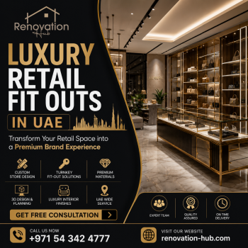 Luxury Retail Fit Outs in UAE – Premium Retail Spaces