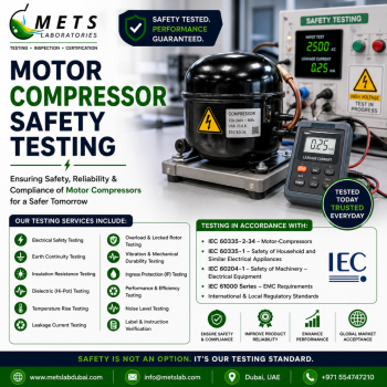 Motor Compressor Safety Testing