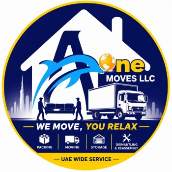 New A One Movers Logo